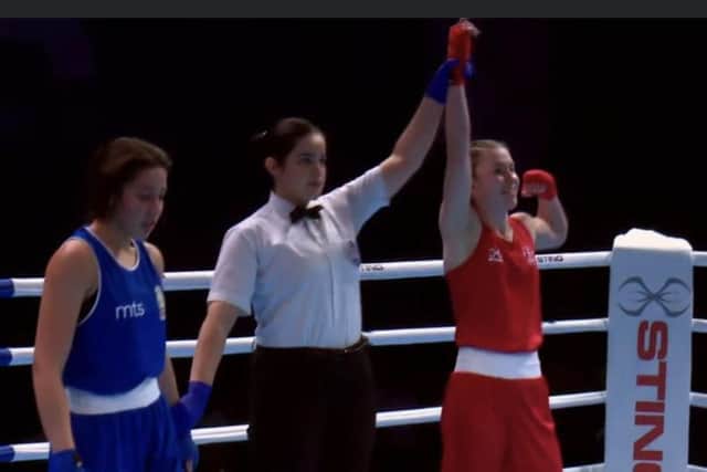 Lauren Mackie has her win in the quarter-finals of the World Youth Boxing Championships confirmed