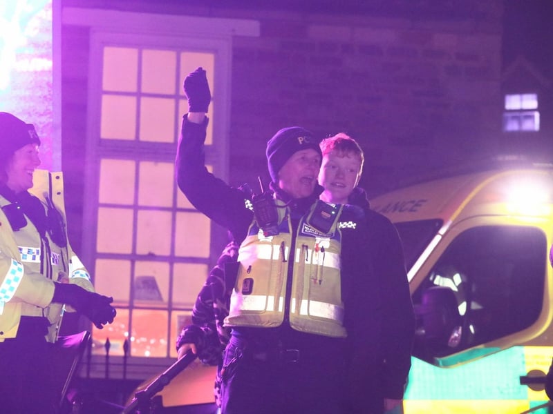 PICTURE SPECIAL: Kettering Christmas lights switch on event 2024