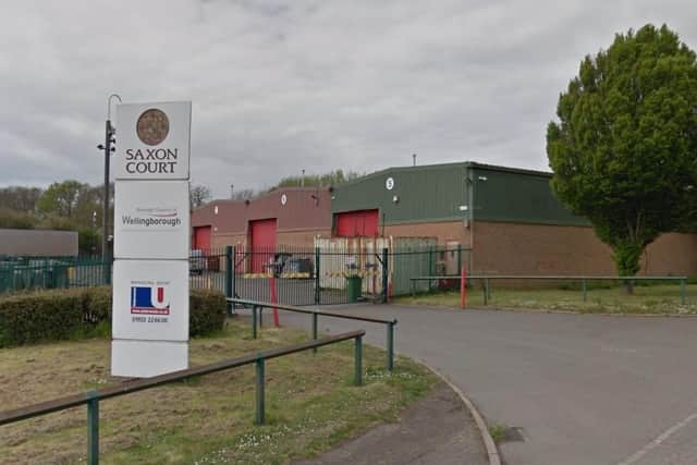 Unit 9 in Wellingborough's Saxon Court will become a gym, as plans were approved this month Photo: Google Maps