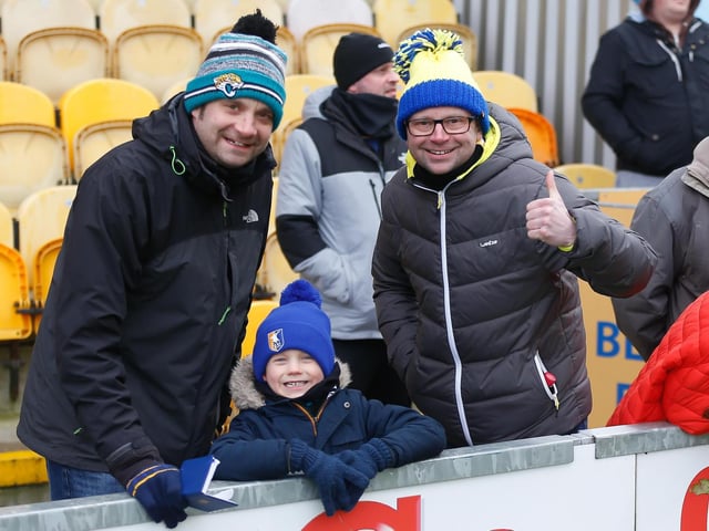 Who can you spot in our Mansfield Town v Walsall fans gallery?