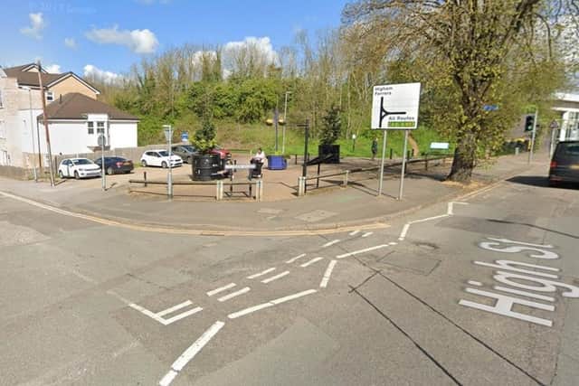 The assault took place at the junction of High Street and Station Road, Rushden