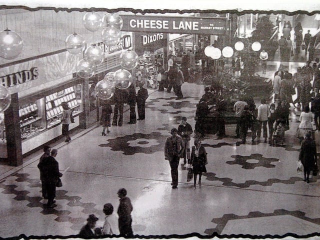 The Arndale, now Swansgate Shopping Centre, in the 1980s