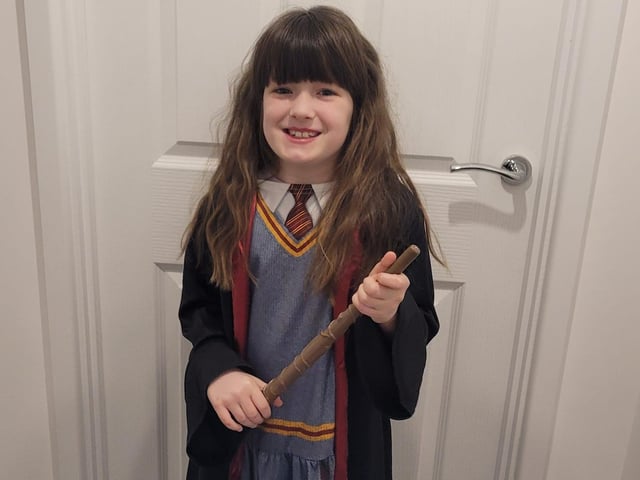 Lexi, age 7, from Corby, as Hermonie Granger