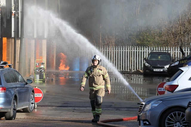 Kettering fire at Headlands MOT centre and garage