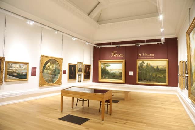 The Faces and Places exhibition in the Alfred East Gallery/IMG