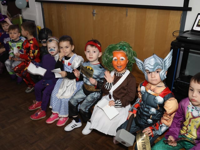 Golden ticket winners at Corby Kingswood Primary Academy:Corby children get Willy Wonka's golden tickets