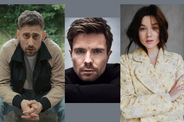 Michael Socha, Joe Dempsie and Claudia Jessie have joined the cast of Toxic Town. Image: Netflix.