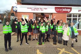 Mawsley CP School's ECO Team Celebrating their Pupil Power!