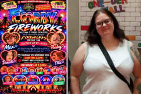 Syl Rielly and a team of volunteers have organised a new fireworks display for Corby. Image: IMG