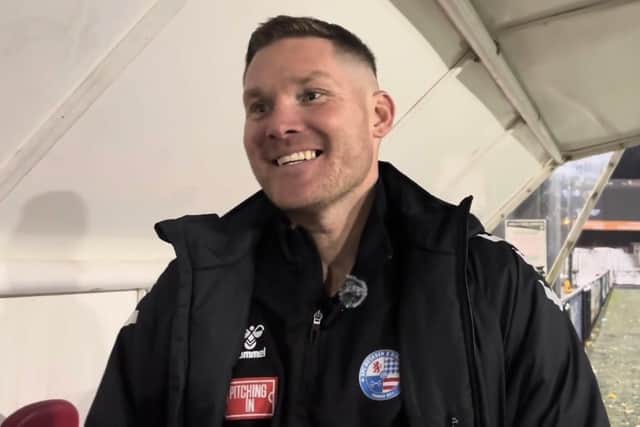 AFC Rushden & Diamonds boss Elliot Sandy