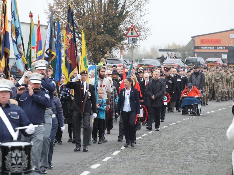 Corby Remembrance Sunday service