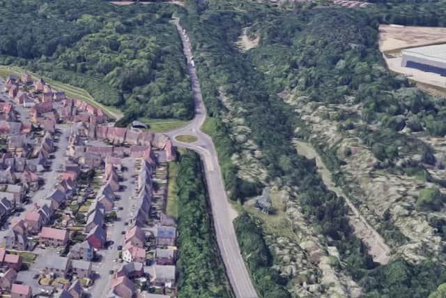 Police are taking steps to tackle car meets in Long Croft Road, Corby. Image: Google.