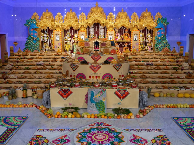 The event was one of the largest devotional celebrations of the year in Northamptonshire