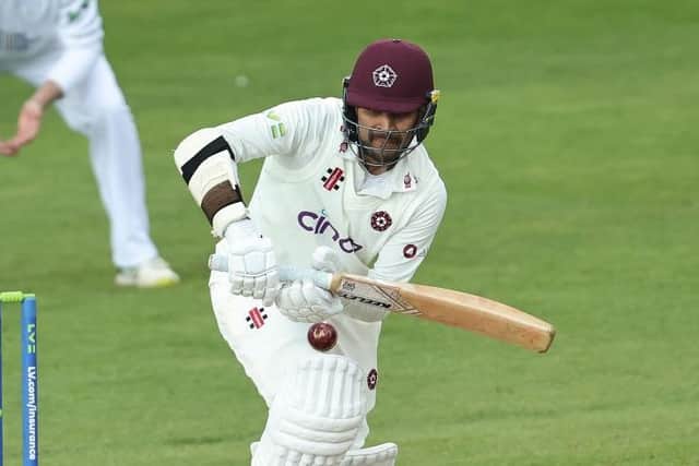 Hassan Azad grafted for 151 balls for his 48 against Surrey (Picture: David Rogers/Getty Images)