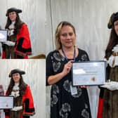 The awards were presented at the Northern Accommodation Building in Kettering at the end of last month by Corby Mayor, Councillor Leanne Buckingham