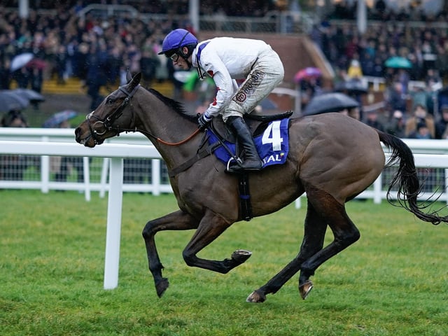 Paul Nicholls, multiple champion jumps trainer in the UK, has struggled to repeat triumphs of old at recent festivals, but boasts a decent squad of horses this week. It is headed by King George winner Bravemansgame in the Gold Cup, but his best chance could be HERMES ALLEN, a 6yo novice hurdler, whose owners include former Manchester United boss Sir Alex Ferguson. He has swept to three impressive victories and now goes for the 2m5f Ballymore on Wednesday (1.30).