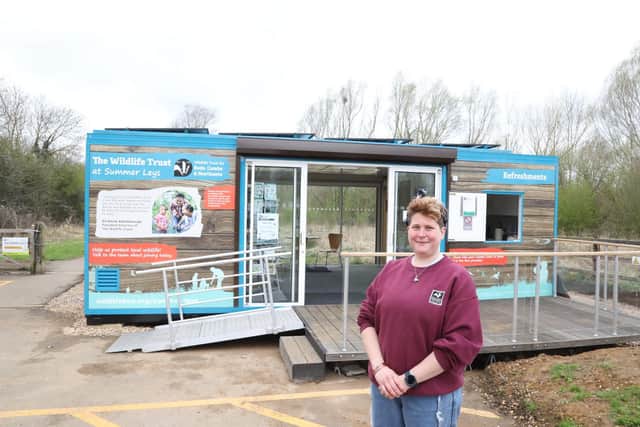 Nicole Schreiner - communities and wildlife officer for Summer Leys