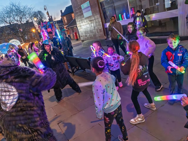 Groove and Glow disco at Well Creative Festival