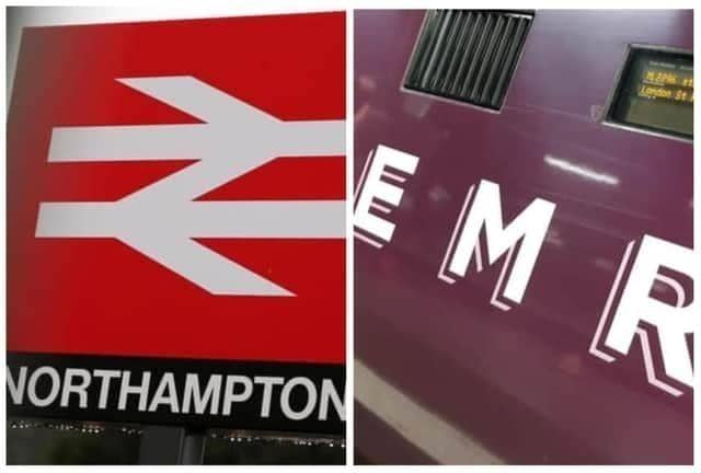 Rail strikes will affect services in Northamptonshire during the first weekend of April.