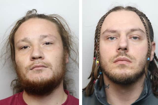Corey Stafford (left) and Shannon John Johanson. Image: National World / Northamptonshire Police