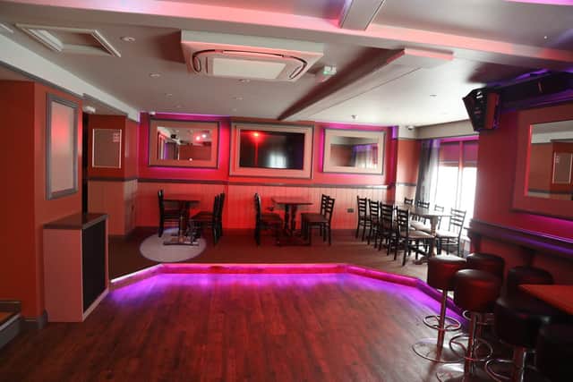 The interior has been refurbished with new flooring, mood lighting and extra seating