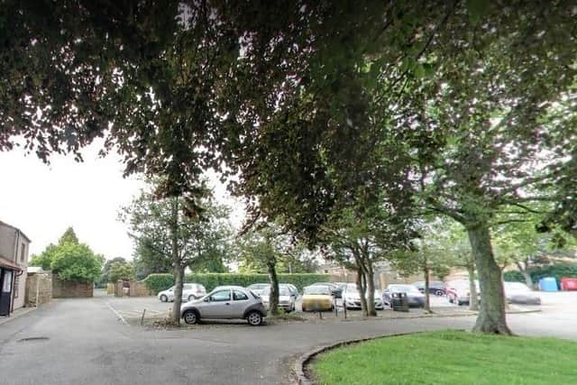 The car park off Churchill Way, Burton Latimer/Google