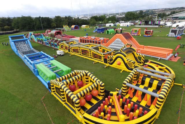 The obstacle course will be in Northamptonshire for a weekend in June.