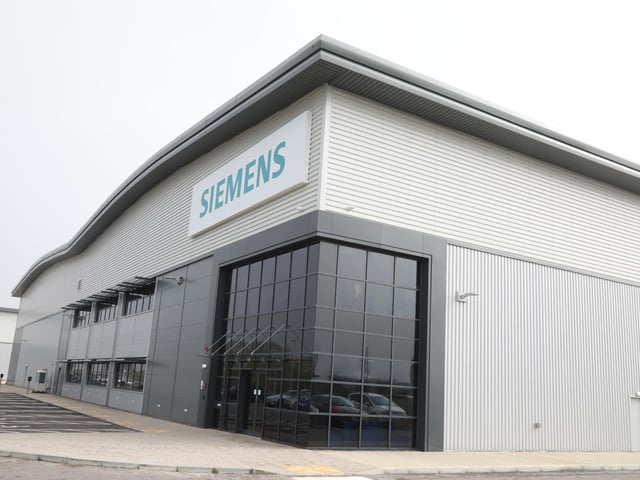 Siemens Mobility - opening of new Kettering facility:£10m investment into Siemens Mobility in Kettering