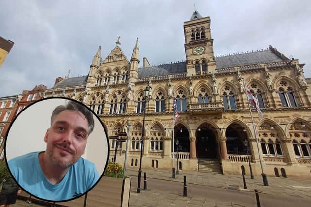 An inquest into the death of 38-year-old Darren King opened at the Guildhall in Northampton this morning