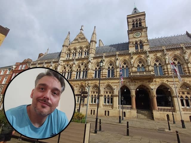 An inquest into the death of 38-year-old Darren King opened at the Guildhall in Northampton this morning