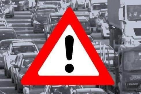 Police have closed the A45 in both directions between Thrapston and Raunds