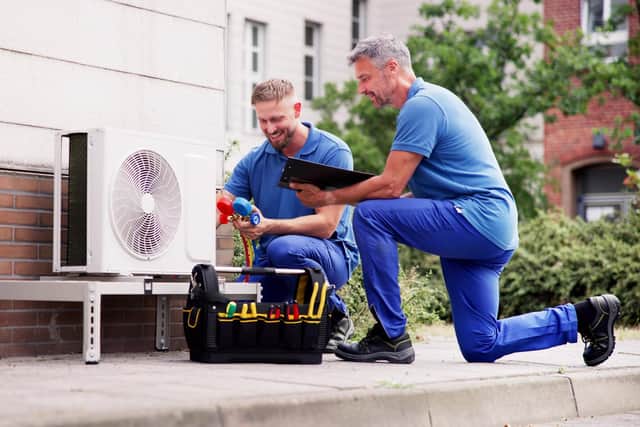 Eco-heating with a heat pump (photo: Adobe)