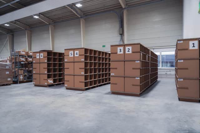Pallite's Pix storage units
