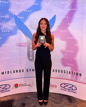 A Northampton gymnastics club youngster has been shortlisted for a prestigious gong at the British Gymnastics Awards.
