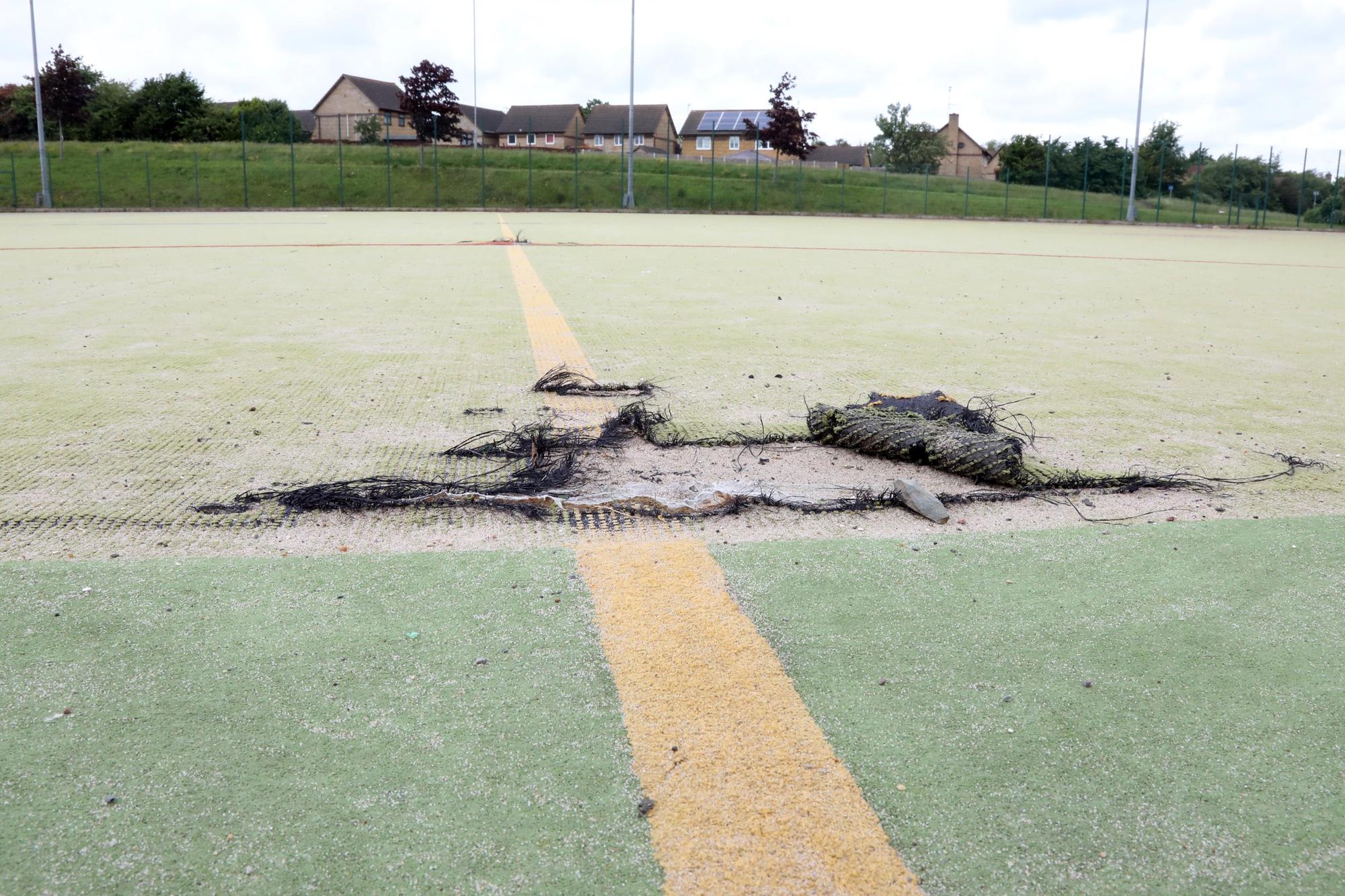 Plans to replace shocking Kettering artificial pitch - but it might not ...
