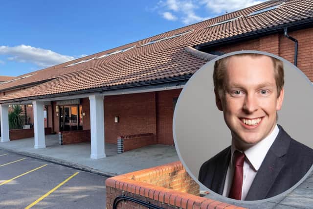 Corby MP Tom Pursglove and the Best Western Hotel in Corby