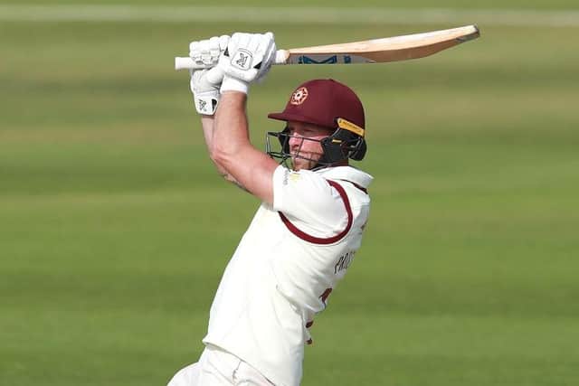 Northants skipper Luke Procter hit an unbeaten 28 in the rain-hit-friendly with Worcestershire
