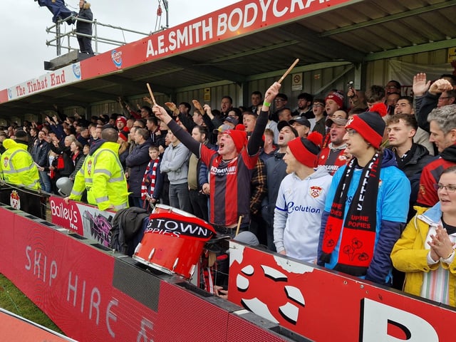 Kettering Town FC's second round FA Cup tie