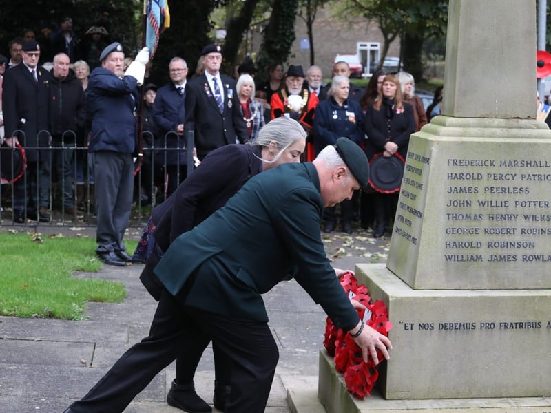 Corby Remembrance Sunday service