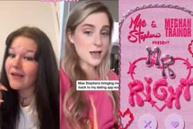 Mae Stephens (left) and Meghan Trainor's new song Mr Right is out on August 4. Credit: TikTok