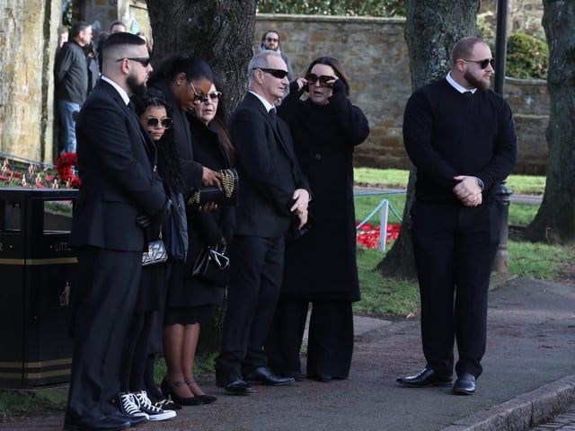 People were asked to wear sunglasses