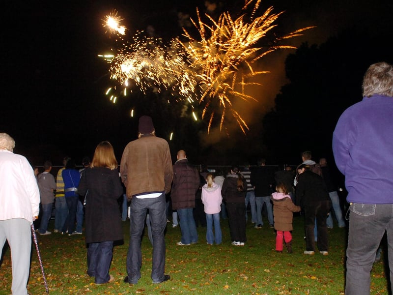 Fireworks night in north Northamptonshire - take a look at retro photos of fireworks night as November 5 fast approaches