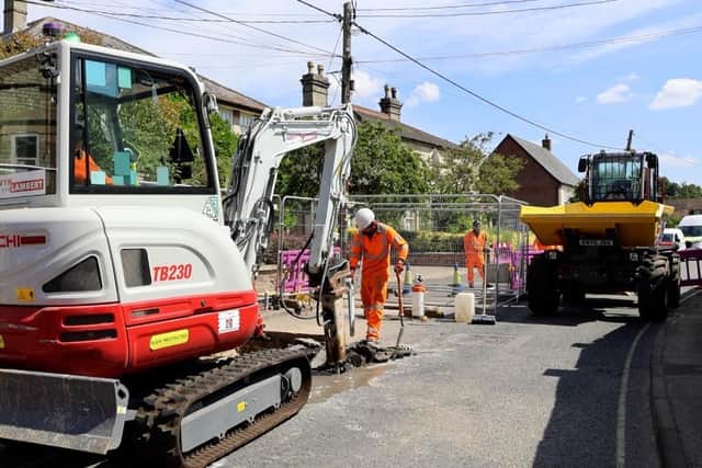 Anglian Water is installing hundreds of kilometres of new pipes across its network and progressing plans for two new reservoirs and a desalination plant