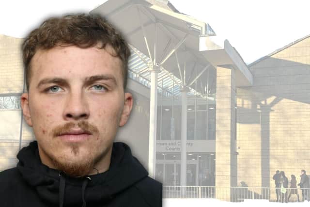 Zach Anderson, from Windemere Drive, Wellingborough, raped a woman in Kettering and has been jailed for 15 years and six months. Image: Northants Telegraph