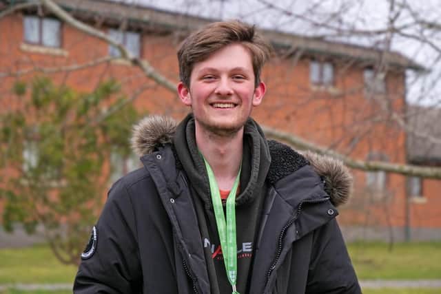 Moulton College student Kieran Jackson