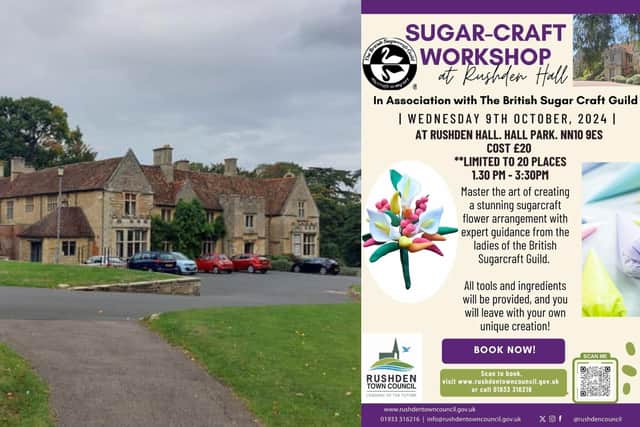 Rushden Hall in Hall Park will host the session in October