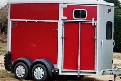 The horsebox was stolen from a property in Titchmarsh.