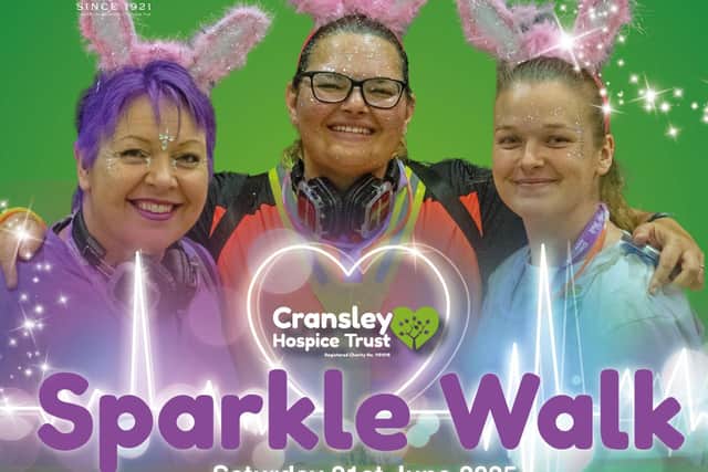 Book now for the Cransley Hospice Trust Sparkle Walk!