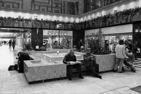 Who remembers the fountain in the middle of the Newlands centre? Picture taken in 1990