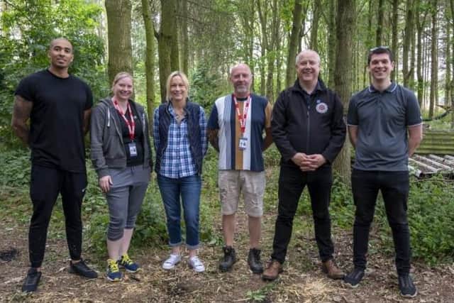 Crime commissioner Stephen Mold got to meet some of the CIRV team on a recent survival training day